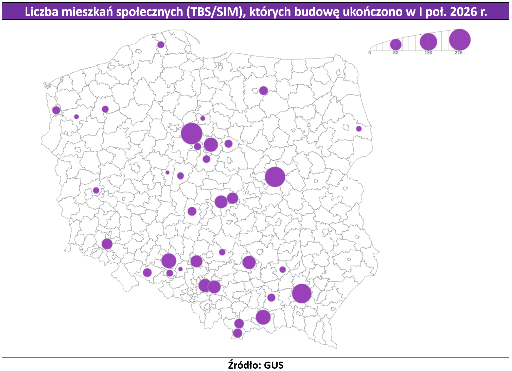 Będzie więcej mieszkań na tani wynajem. Gdzie powstają? (mapy)
